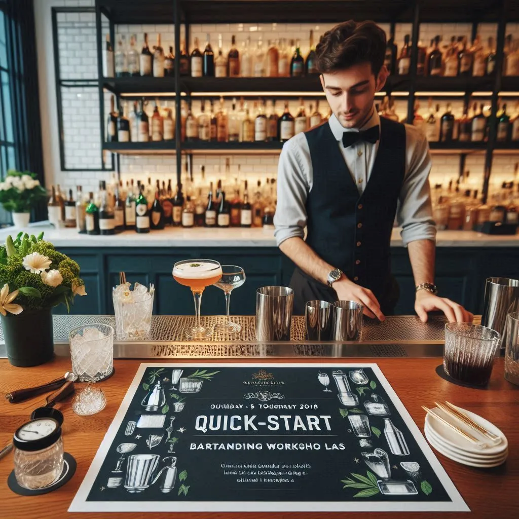 Quick-Start Bartending Course